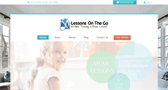 Desktop Screenshot of lessonsonthego.com