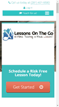 Mobile Screenshot of lessonsonthego.com